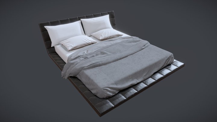 Poliform_Bed 3D Model