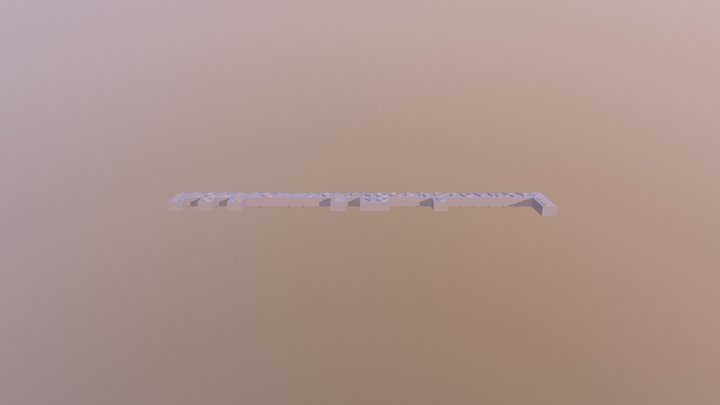 Litery 3D Model