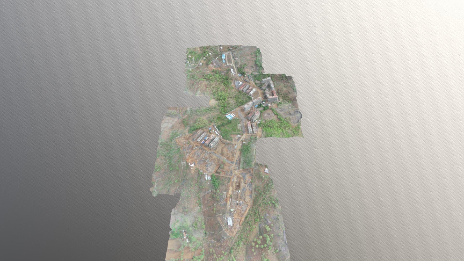 Vangani 34 Simplified 3d Mesh