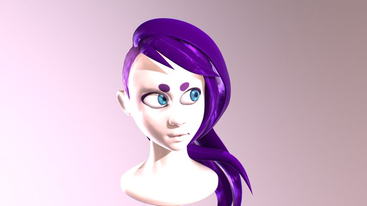 Sculpt January Day 13 - Punk 3D Model