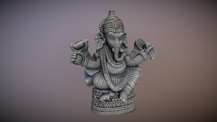 Ganesh sculpture 3D Model