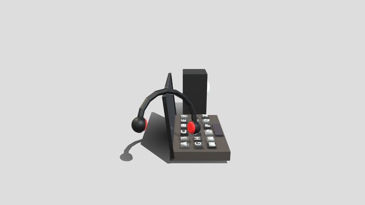 Mesa de trabalho-lowpoly – Free 3D Model STL