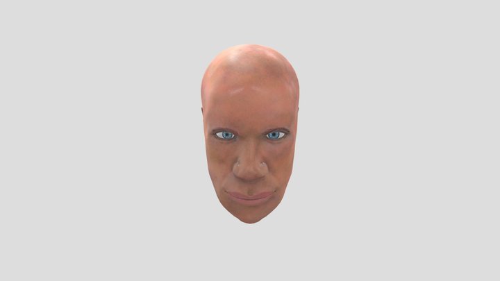 Lex Luther Head Bust 3D Model