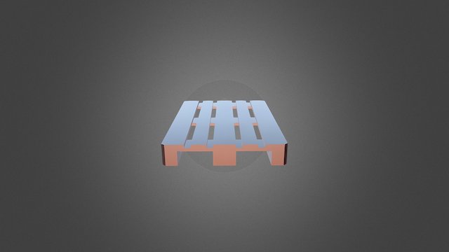 Europallet 3D Model