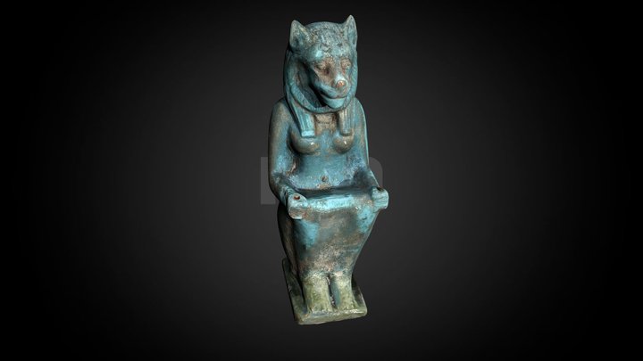 Goddess Sekhmet, 1320-656 BCE – Free 3D Model STL