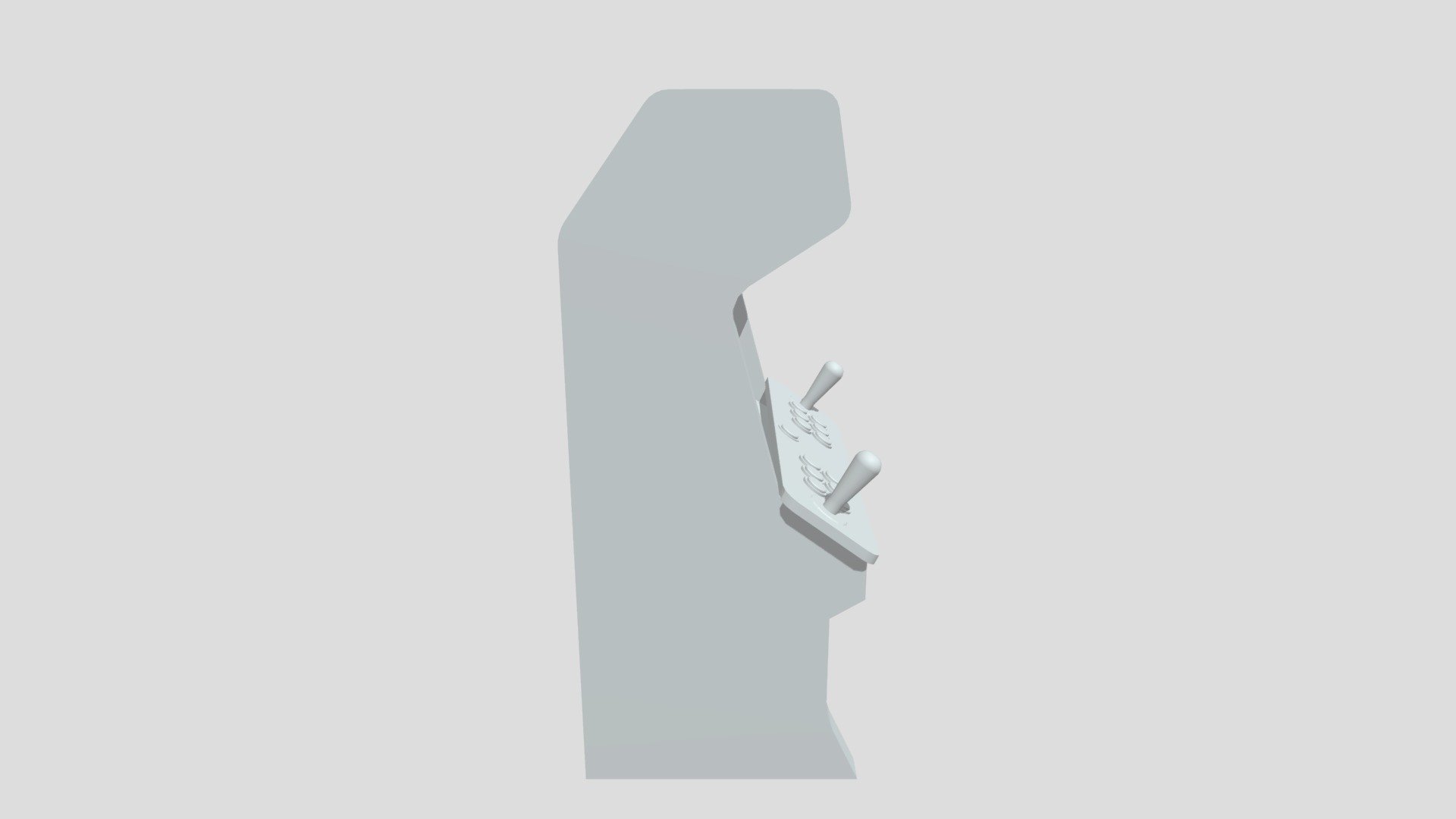 Arcade machine - 3D model by benwebster [160b848] - Sketchfab