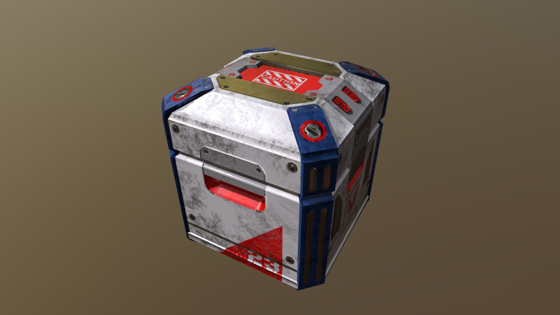 SciFi Crate - 3D model by JosieMatthews [160ba3e] - Sketchfab