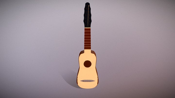 Vihuela 3D Model