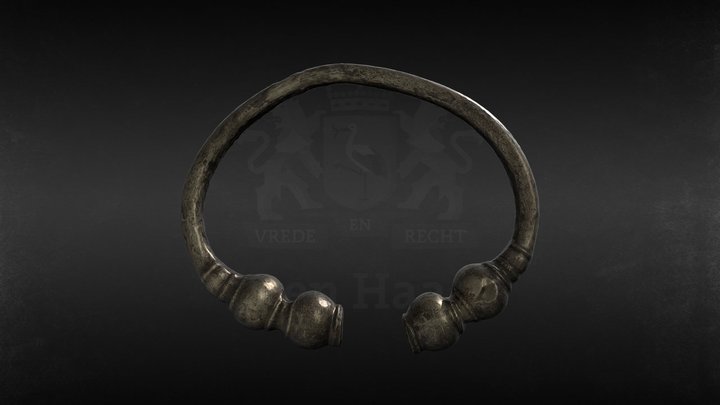 Armband3 Zilverschat 3D Model