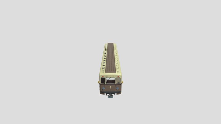 81-717.5a Metro Метро 3D Model