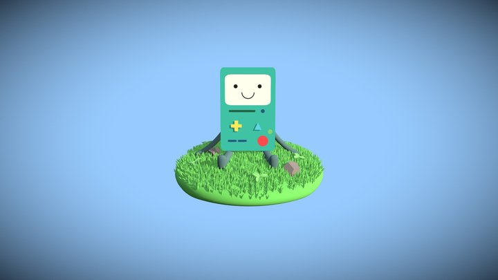BMO outline 3D Model