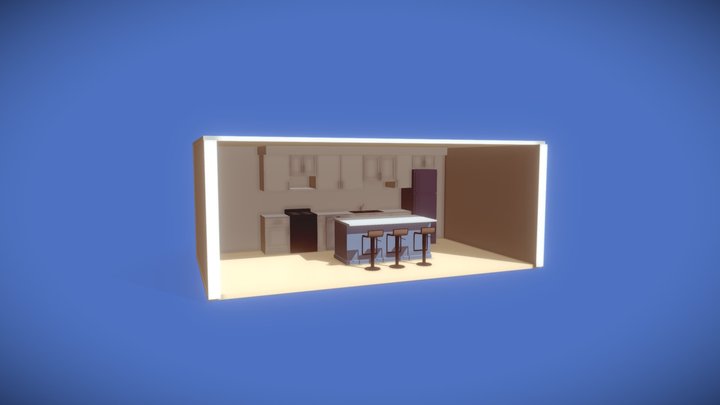 Kitchenscene 3D Model