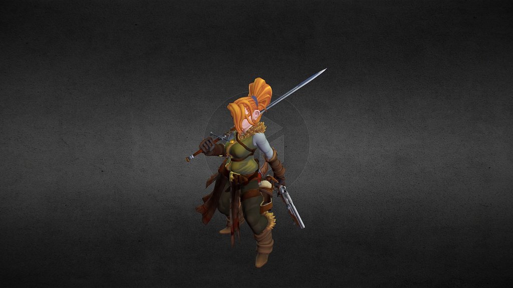 Ingame Character - 3D model by mechanubis [160d9d8] - Sketchfab