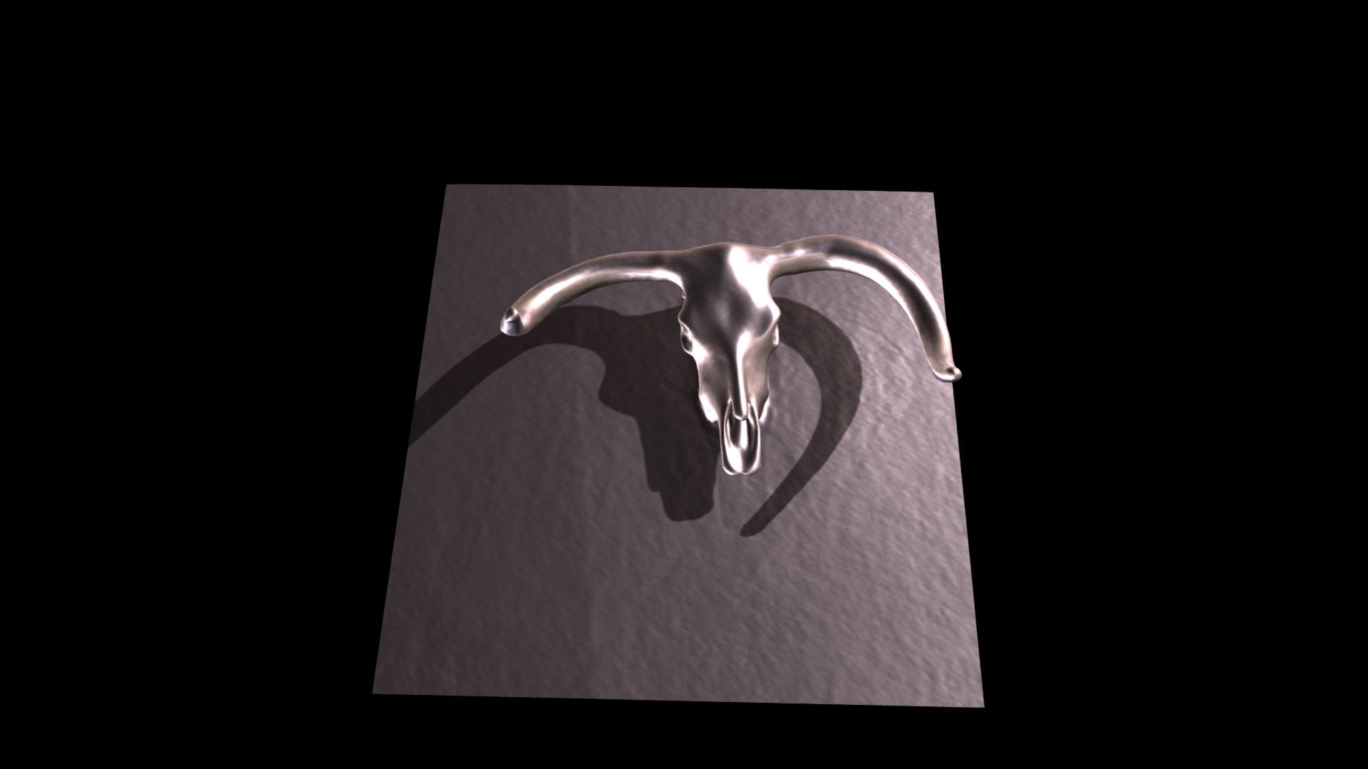 Brahman Bull Skull — Sketchfab embed 3D viewer