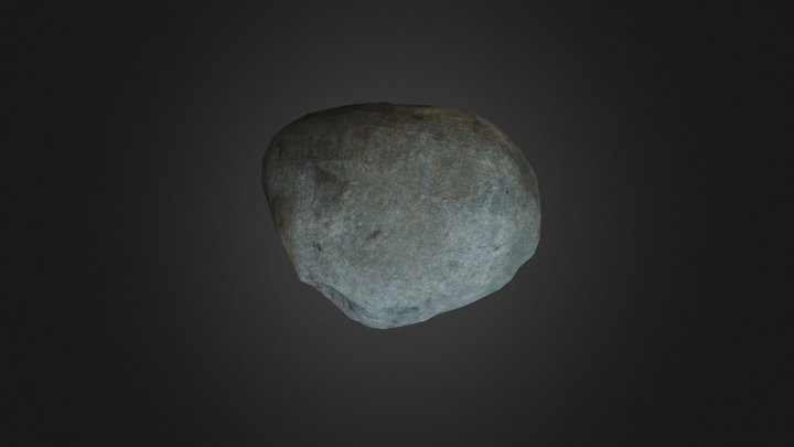 A stone from my guarden that became a star 3D Model
