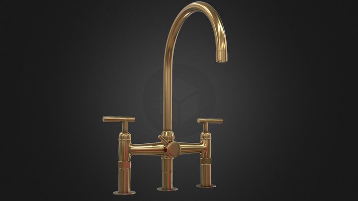 Bridge Faucet 3D Model
