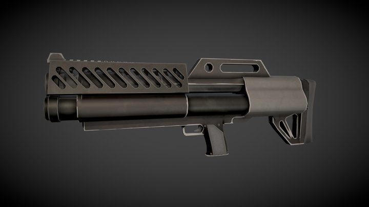 Sentinels of Freedom - Plasma Rifle 3D Model