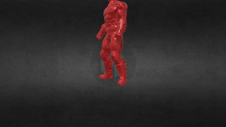 Dark Knight Dies 3D Model