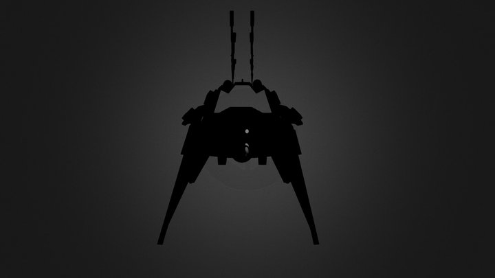 Skrillex's Spaceship 3D Model