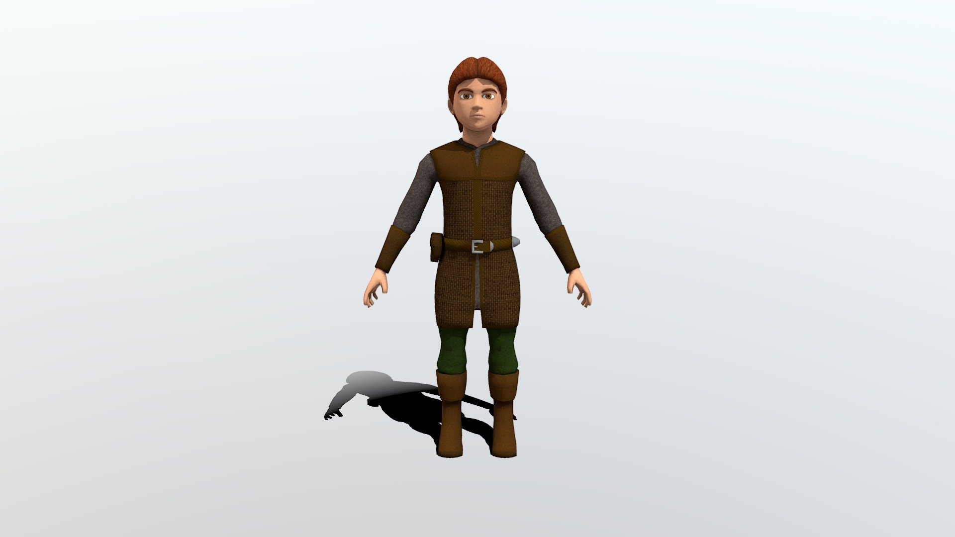 Medieval young male 01 V1.1 2018