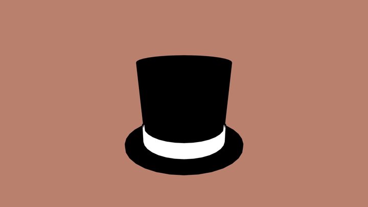 Top Hat 3D Model