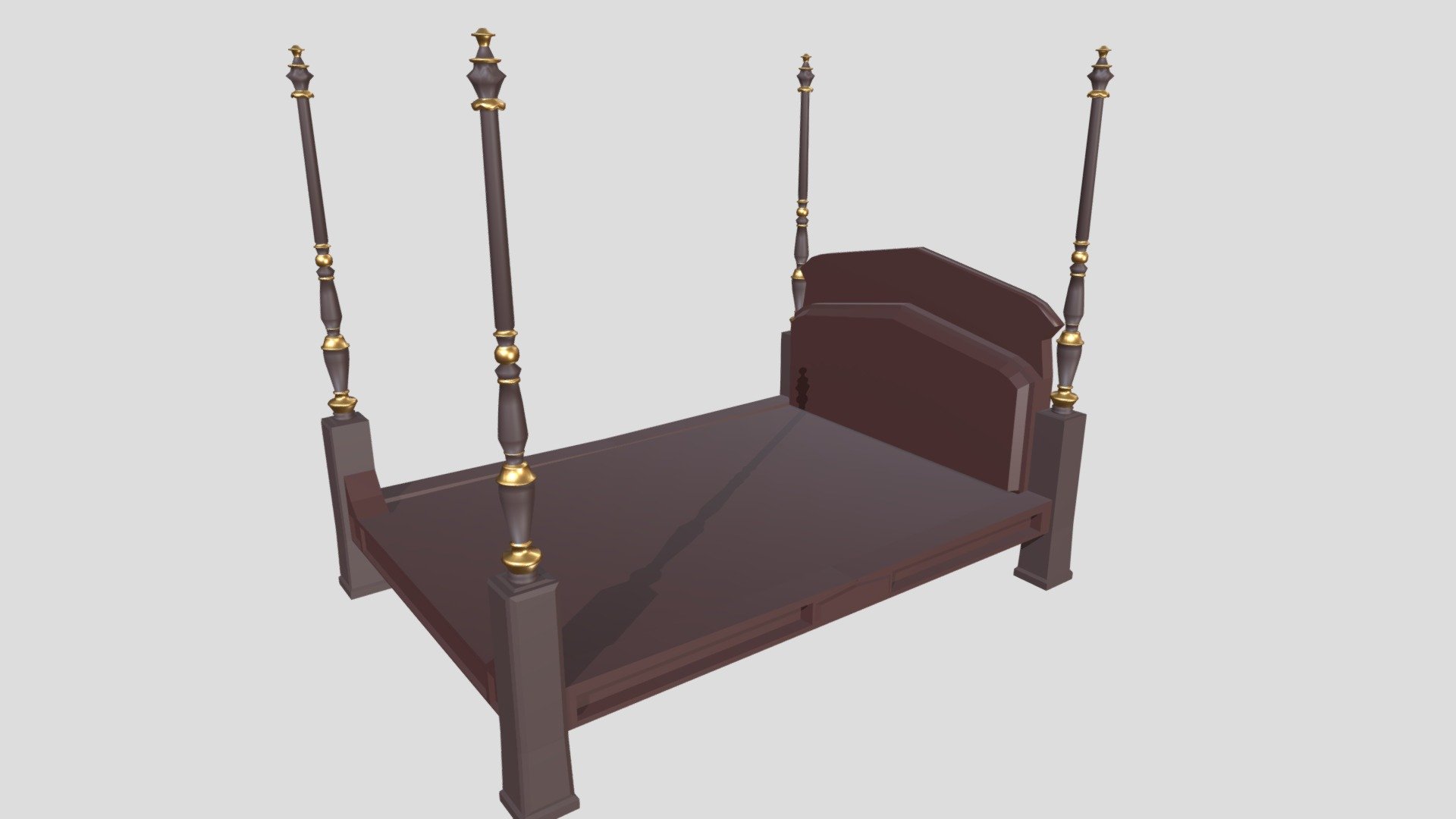 Bed_4 - 3D model by toya_mimura [1610cfc] - Sketchfab