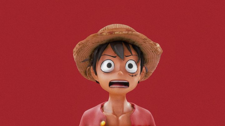 Luffy 3D Model