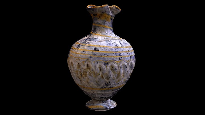 Oinochoe. Tumba 255/ Grave 255 3D Model
