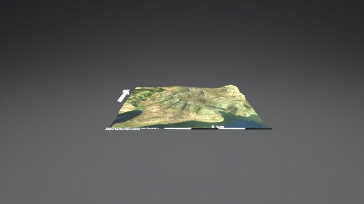 Black Cuillin Isle of Skye 3D Model