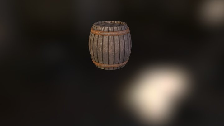 Barrel 3D Model