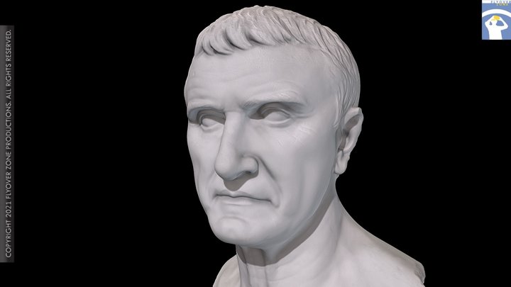 3D rendering of Roman Male