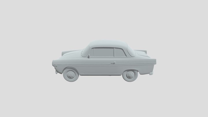 Fiat 600 Viotti 3D Model