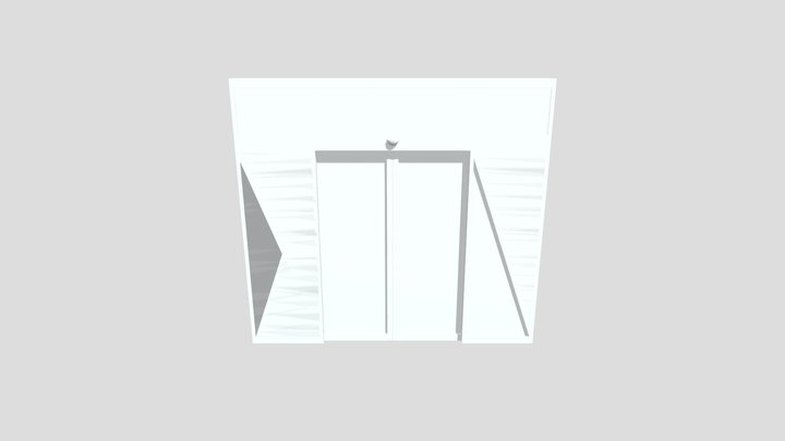 AUTOMATIC SLIDING DOOR 3D Model