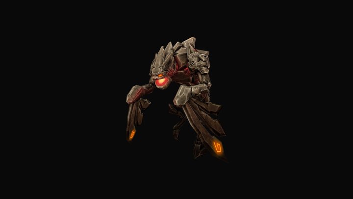 Stone Monster 3D Model