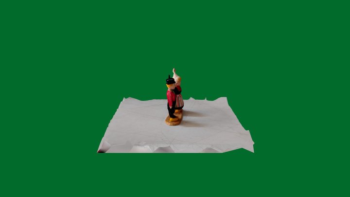 Souvenir Casal Holandês 3D Model