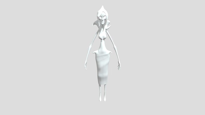 Mae Coraline MODELAGEM COMPLETA HIGHT 2 3D Model