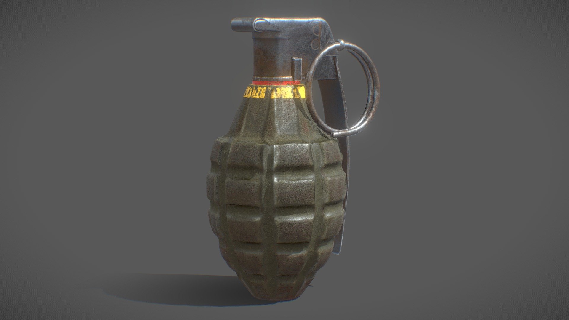 Hand Grenade - Buy Royalty Free 3D model by Rishi Dhumane ...