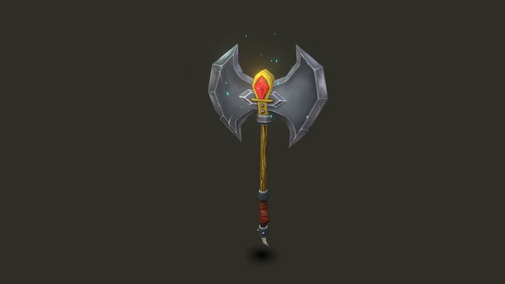 Hache de guerre 3D Model