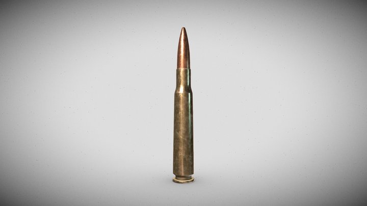 .50 Cal Bullet – Modello 3D gratuito STL
