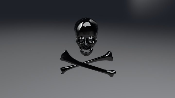 Jolly Roger 3D Model
