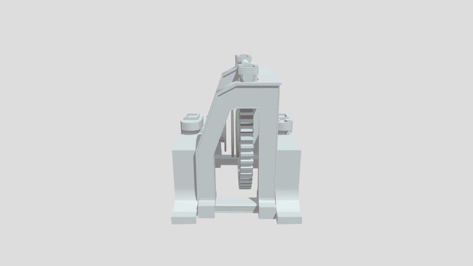 Mill Machine Untextured - 3D model by Sellis3DArt (@sellis0662 ...