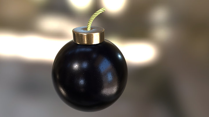 Zelda - Ocarina of Time -  Bomb 3D Model