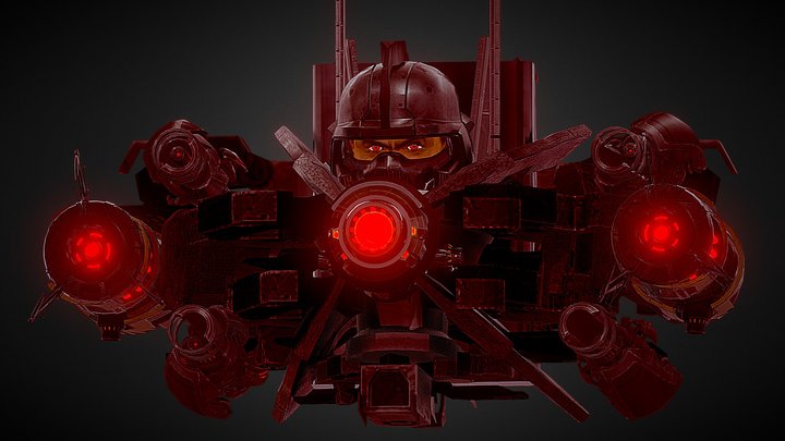 Astro Destructor 3D Model