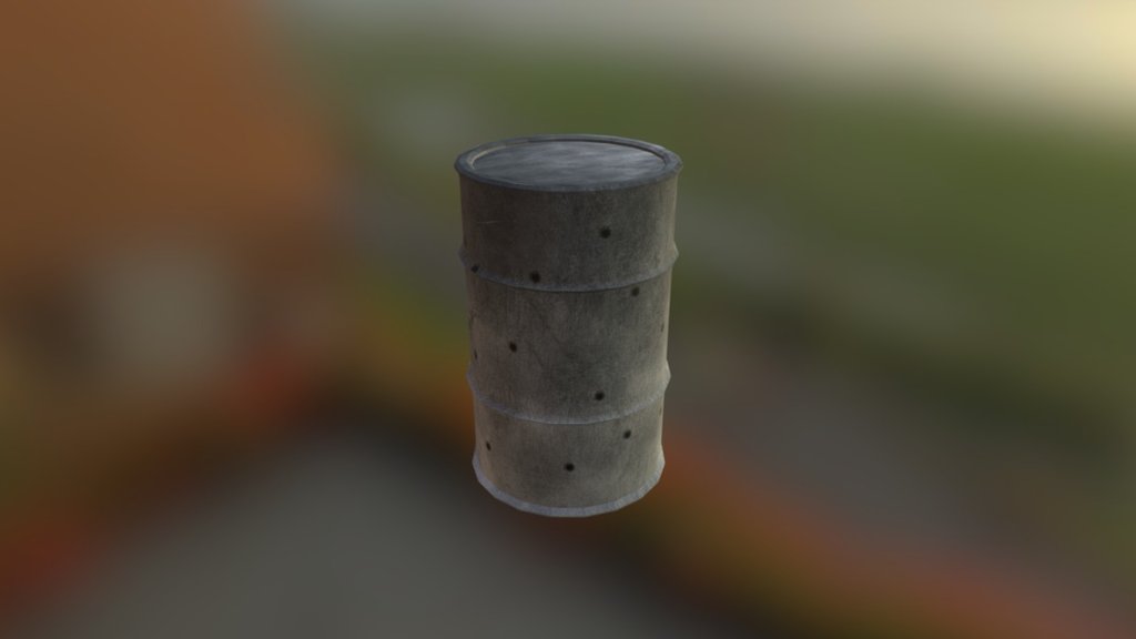 Closed Barrel Texture 2 - 3d Model By Sherazsajid [1619c3b] - Sketchfab