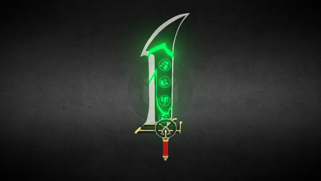 Riven Sword - 3D model by 3DBOTS Studio (@3dbots) [161a163] - Sketchfab