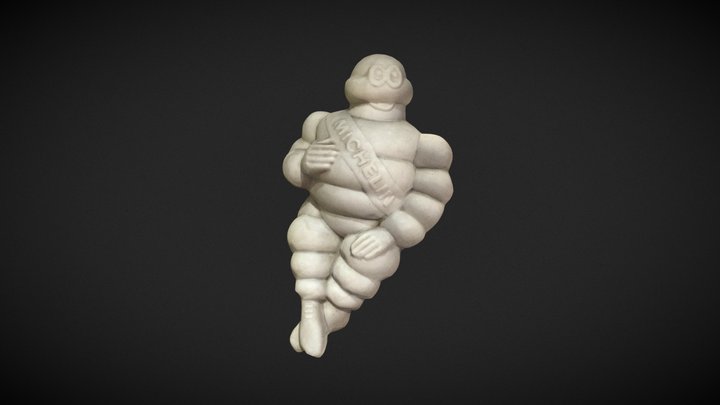 Bibendum The Michelin Man 3D Model