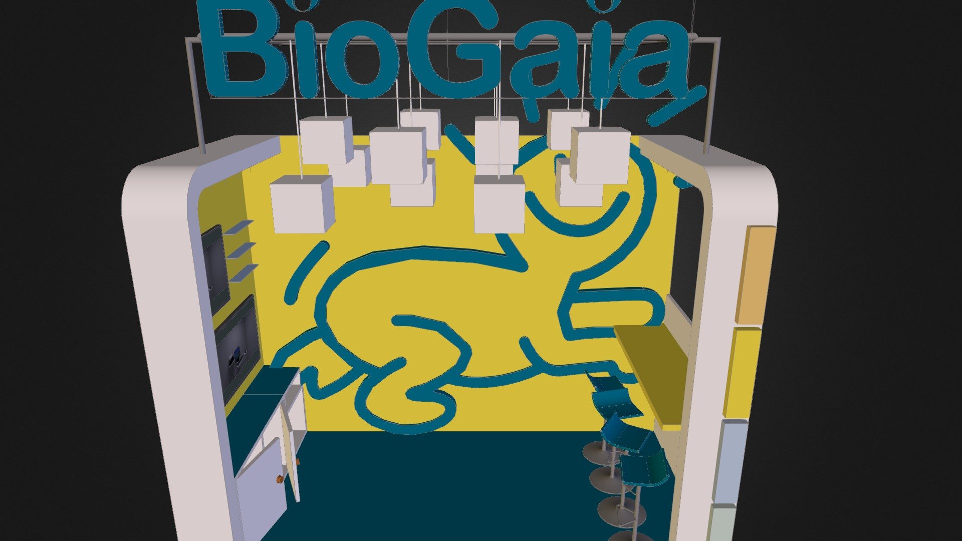 biogaia stand - 3D model by mcarracela [161bc2e] - Sketchfab
