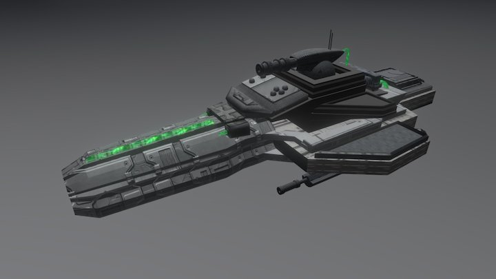 Mothership 3D Model