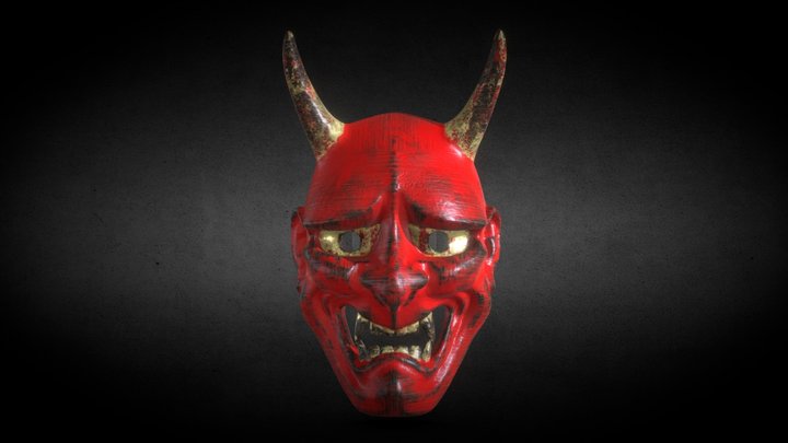 DemonMask ( Hannya no Men) 3D Model