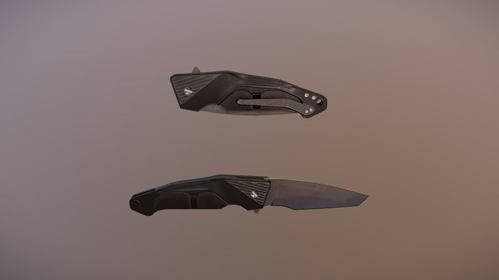 S2_knife 3D Model